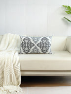 Geometric Embroidery Decorative Cushion Cover