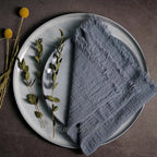 Rustic Cotton Gauze Reusable Napkin – Boho Kitchen & Table Decor