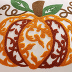 Autumn Embroidered Velvet Throw Cushion Case