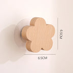 Cute Wooden Animal Wall Hook – Beech Wood Decorative Hanger for Kids Rooms, Entryways, Kitchens & More (1pc)