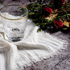 Rustic Cotton Gauze Reusable Napkin – Boho Kitchen & Table Decor