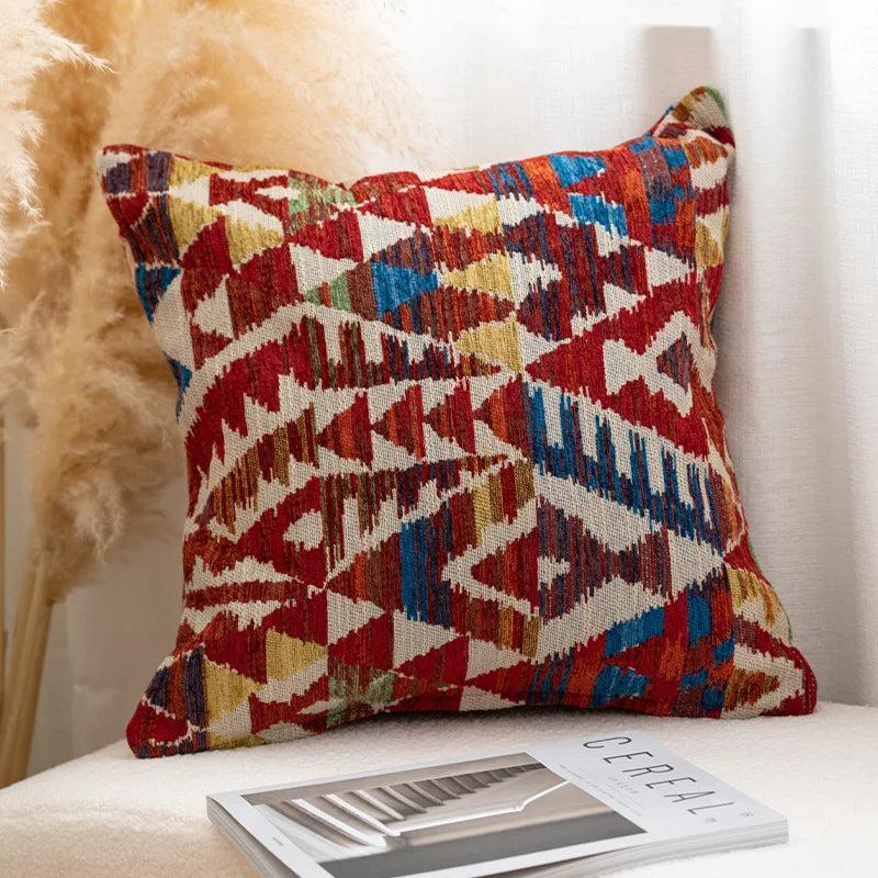 Bohemian Aztec Woven Pillow Covers