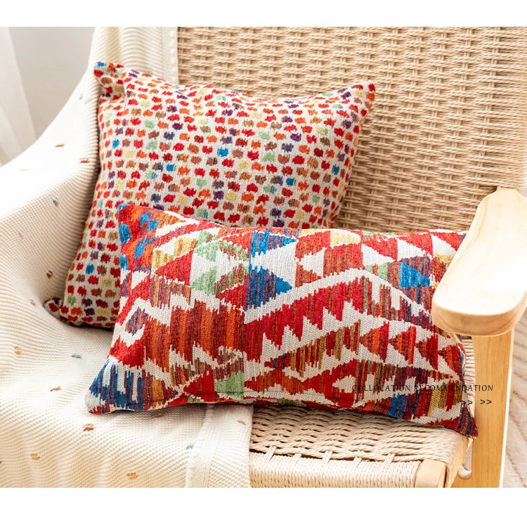 Bohemian Aztec Woven Pillow Covers