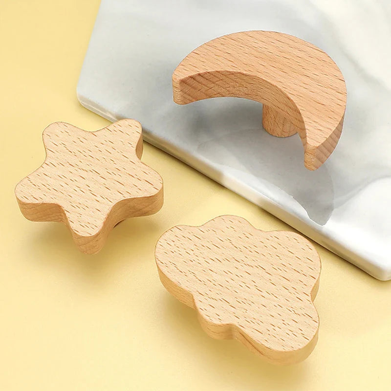 Cute Wooden Animal Wall Hook – Beech Wood Decorative Hanger for Kids Rooms, Entryways, Kitchens & More (1pc)