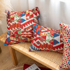 Bohemian Aztec Woven Pillow Covers