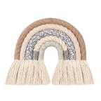 Handmade Cotton Rainbow Wall Hanging