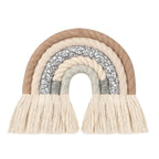 Handmade Cotton Rainbow Wall Hanging
