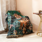 Cozy Boho Cotton-Linen Blankets