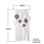 Leaves Hand-Woven Macrame Tapestries