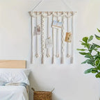Boho Macrame Photo Display Wall Hanging