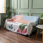 Boho Tassel Throw Blanket