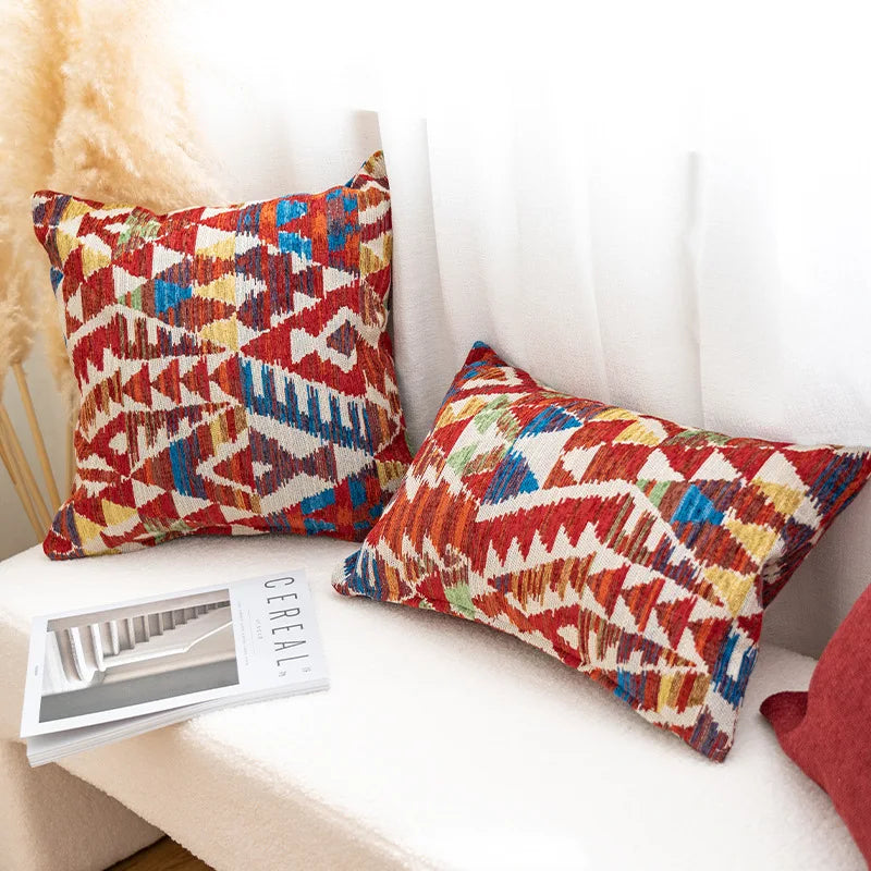 Bohemian Aztec Woven Pillow Covers