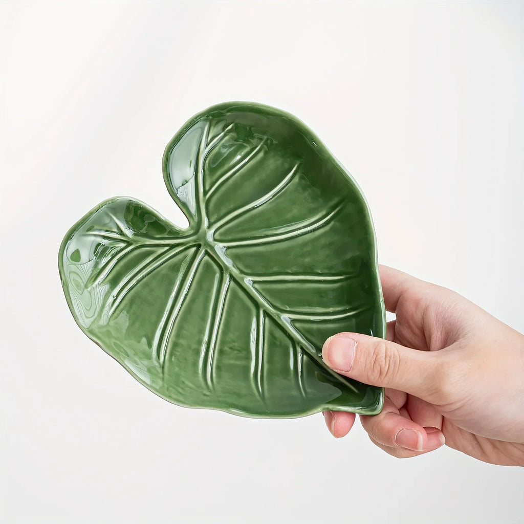 Ceramic Leaf Spoon Rest