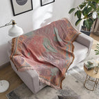 Cotton Bohemian Woven Blankets