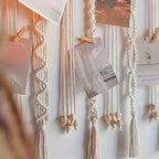 Boho Macrame Photo Display Wall Hanging